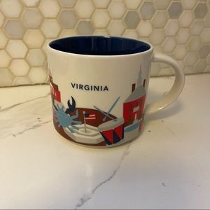 Starbucks You Are Here Mug - Virginia